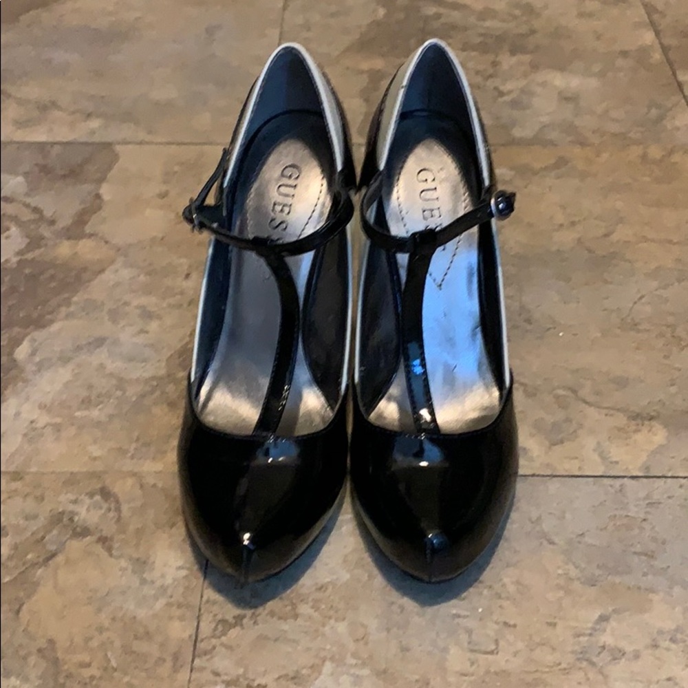 Guess platform heels